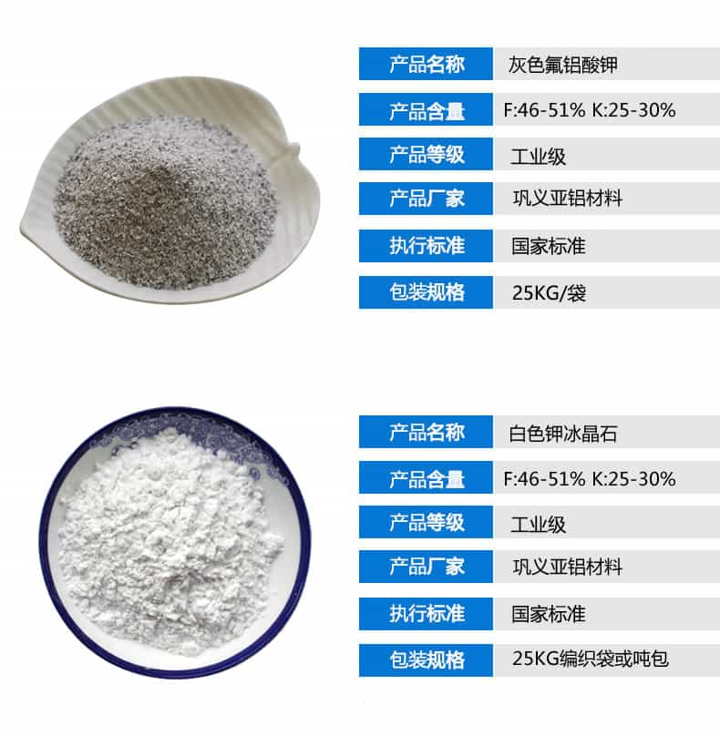 砂轮专用氟铝酸钾